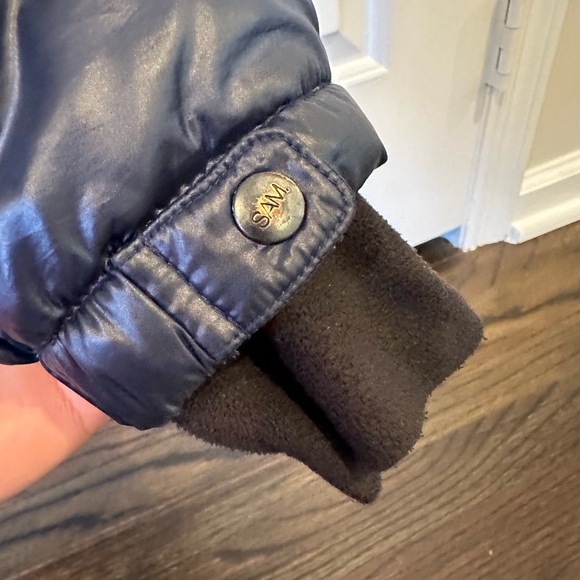 SAM. Girls down jacket Navy Blue size 8 - Picture 6 of 7